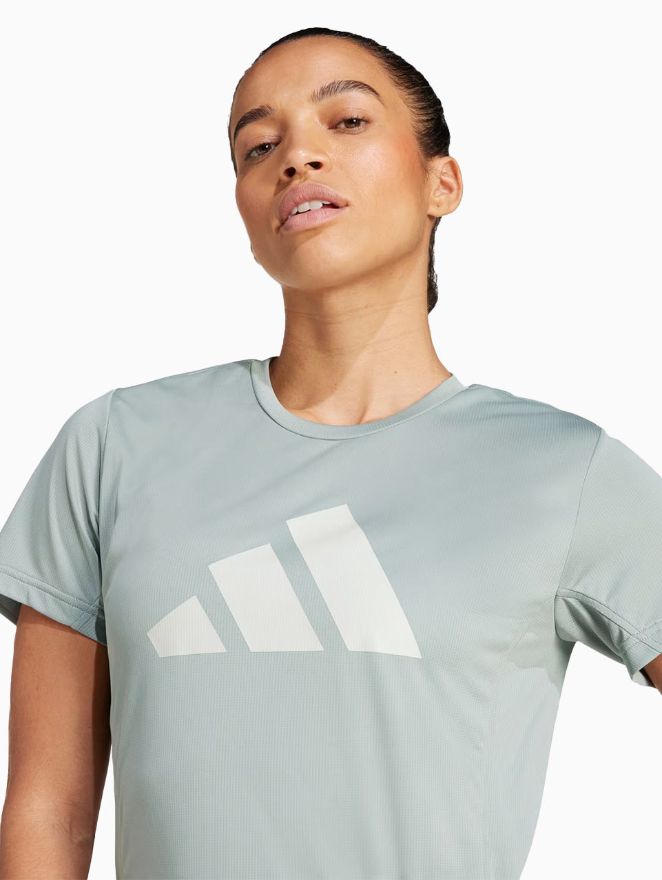 Camiseta Run It Adidas Verde