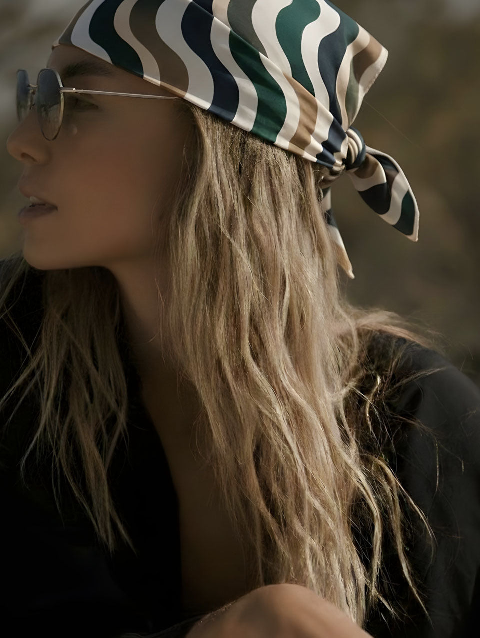 Lenço Onda Carioca - Coleção Brasilidade