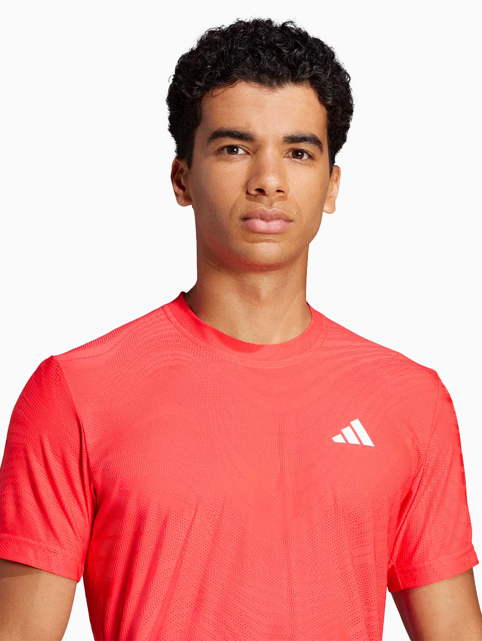 Camiseta Adidas Tennis Pro Climacool+ Freelift Vermelha