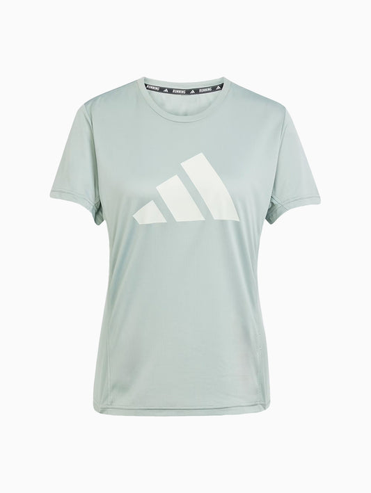 Camiseta Run It Adidas Verde
