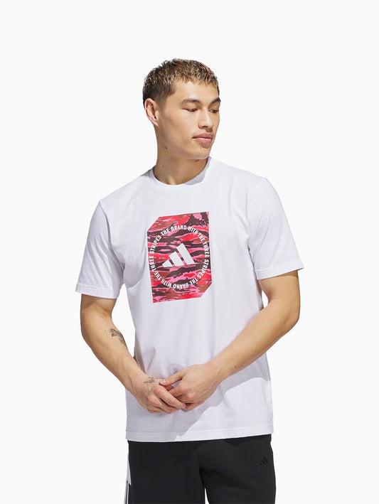 Camiseta Masculina Adidas Graphic Camo