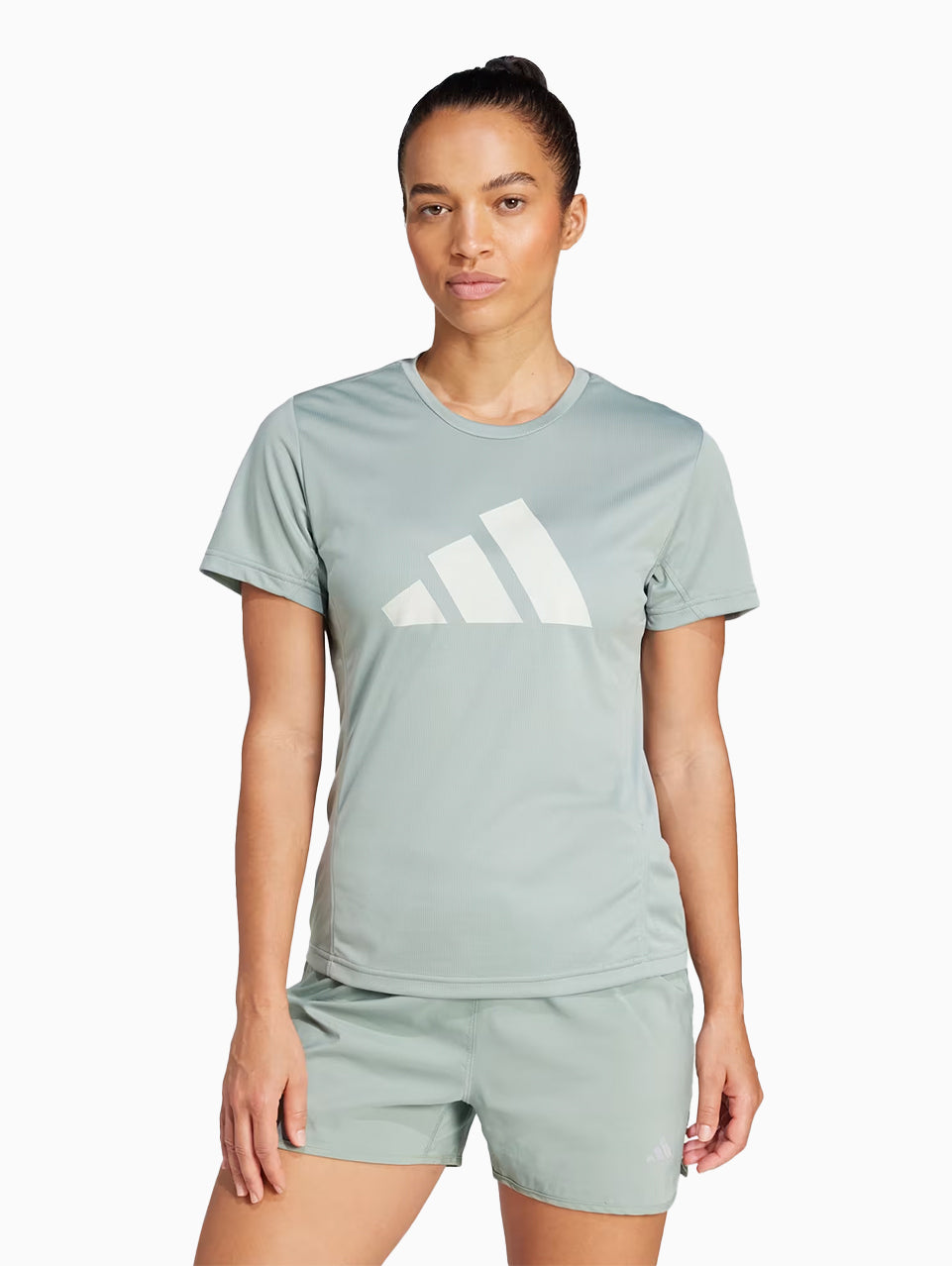 Camiseta Run It Adidas Verde